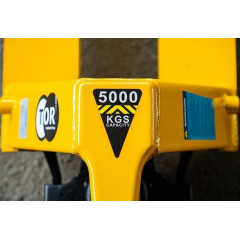 Тележка гидравлическая 5000 кг 1150 мм TOR RHP(BF) (нейлоновые колеса)