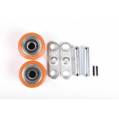 8 Подвилочные колёса в сборе для самоходной тележки EPT (Double PU Loading Wheel ASY. 30101025)