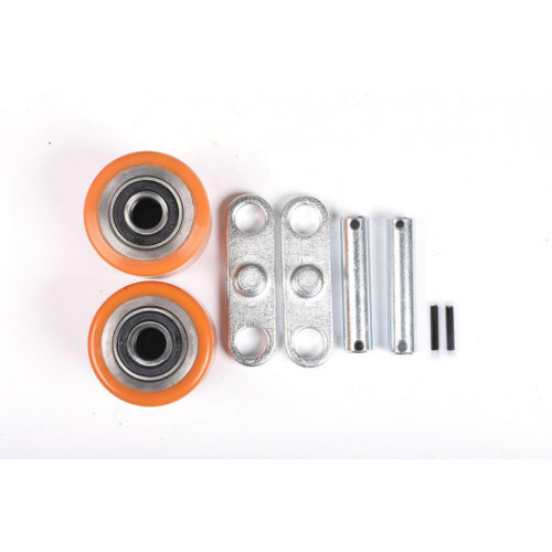 8 Подвилочные колёса в сборе для самоходной тележки EPT (Double PU Loading Wheel ASY. 30101025)