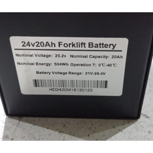 Аккумулятор для тележек PPT15-2/EPT 24V/20Ah литиевый (Li-ion battery)