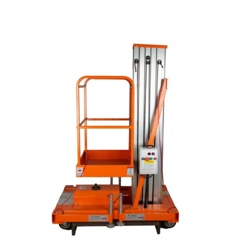 Подъемник мачтовый телескопический 125 кг 6 м TOR GTWY6-100 AC 220V 1-мачтовый (от сети) (G)