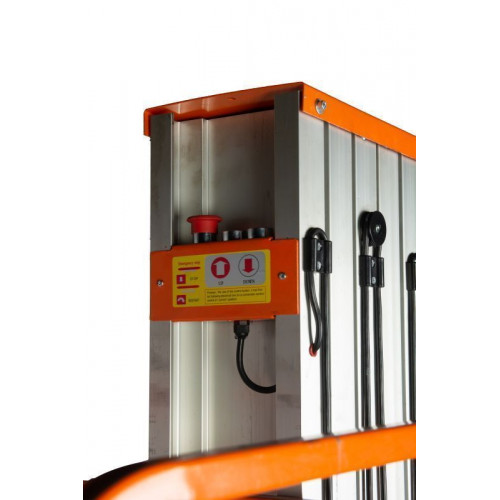 Подъемник мачтовый телескопический 125 кг 6 м TOR GTWY6-100 AC 220V 1-мачтовый (от сети) (G)