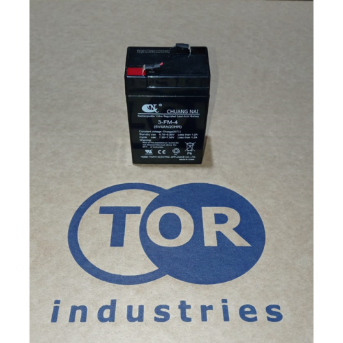 Аккумулятор для тележки WH-25ES 6V/4Ah свинцово-кислотный (WET battery)