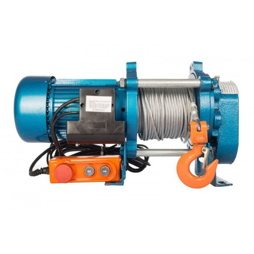 Лебедка TOR CD-750-A (KCD-EC-750 kg, 380В) с канатом 70 м (алюминиевый корпус)