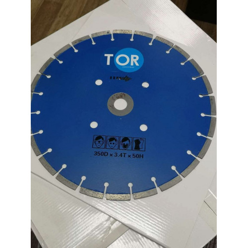 Диск по бетону для швонарезчиков HQR500A-2 350Dx3,6Tx50H (Cutter Disc 350 mm)