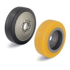 20 Колесо привода 250х100 мм (полиуретан) для штабелера CDDK-III (Wheel PU250X100)