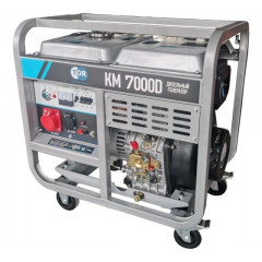 Генератор дизельный TOR KM7000D 7,0 кВт 380В/2,3 кВт 220В 15 л с электростартером