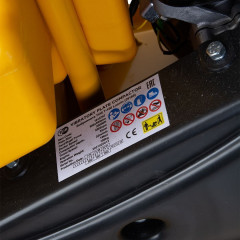 Виброплита TOR T-100  25кН Loncin бак, коврик, колесный комплект