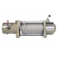 Лебедка автомобильная TOR ЛА S10000 г/п 4536 кг 28 м 12V