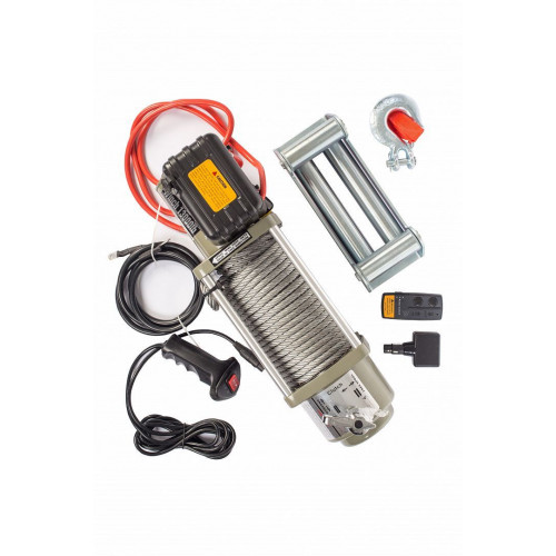 Лебедка автомобильная TOR ЛА SEC15000 г/п 6804 кг 28 м 12V