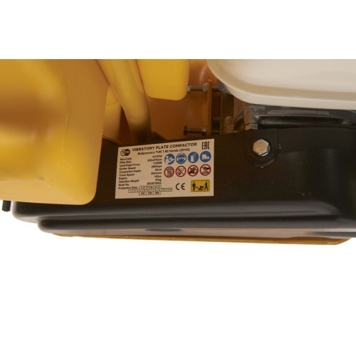 Виброплита TOR T-60 11кН Honda бак, коврик, колесный комплект